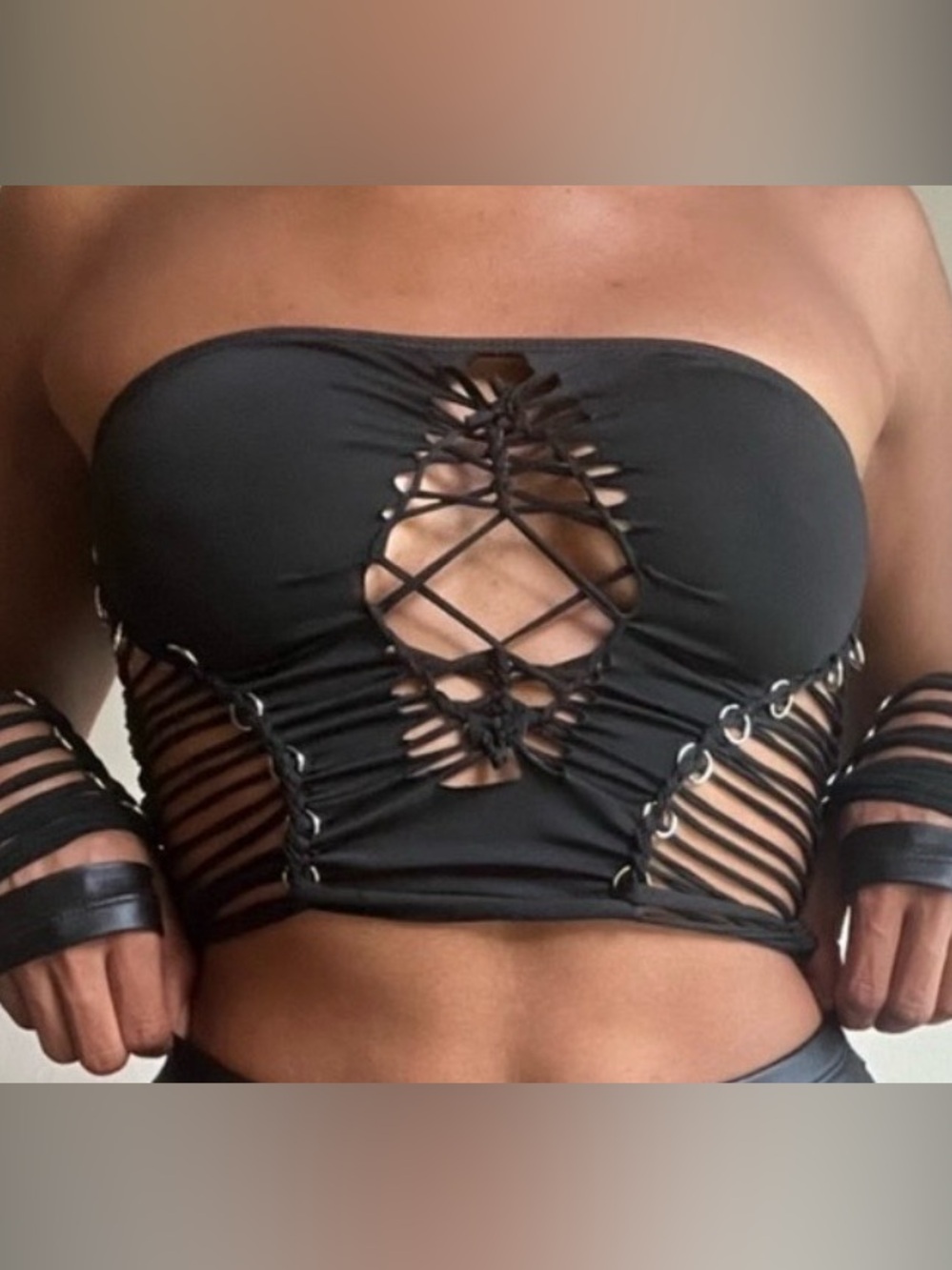 Brand new never worn Ramsey tube top from Tantra threads - limited edition/ L🖤